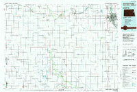 Grand Forks North Dakota Historical topographic map, 1:100000 scale, 30 X 60 Minute, Year 1985