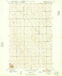 Grano NE North Dakota Historical topographic map, 1:24000 scale, 7.5 X 7.5 Minute, Year 1949