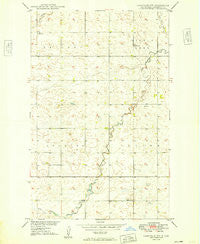 Granville NW North Dakota Historical topographic map, 1:24000 scale, 7.5 X 7.5 Minute, Year 1949