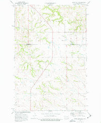Grassy Butte SW North Dakota Historical topographic map, 1:24000 scale, 7.5 X 7.5 Minute, Year 1974