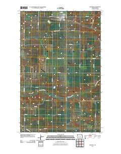 Grenora North Dakota Historical topographic map, 1:24000 scale, 7.5 X 7.5 Minute, Year 2011