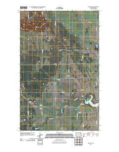 Hallson North Dakota Historical topographic map, 1:24000 scale, 7.5 X 7.5 Minute, Year 2011