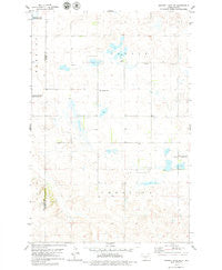 Harriet Lake SE North Dakota Historical topographic map, 1:24000 scale, 7.5 X 7.5 Minute, Year 1979