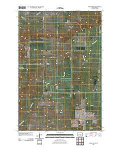 Hazelton NW North Dakota Historical topographic map, 1:24000 scale, 7.5 X 7.5 Minute, Year 2011
