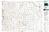 Hillsboro North Dakota Historical topographic map, 1:100000 scale, 30 X 60 Minute, Year 1985