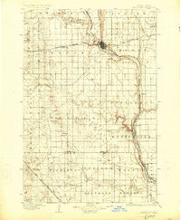 Jamestown North Dakota Historical topographic map, 1:125000 scale, 30 X 30 Minute, Year 1896