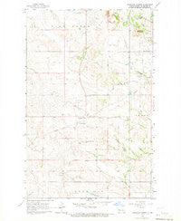 Johnsons Corner North Dakota Historical topographic map, 1:24000 scale, 7.5 X 7.5 Minute, Year 1965
