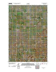 Kintyre NE North Dakota Historical topographic map, 1:24000 scale, 7.5 X 7.5 Minute, Year 2011