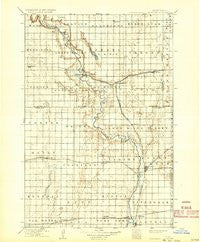 La Moure North Dakota Historical topographic map, 1:125000 scale, 30 X 30 Minute, Year 1918