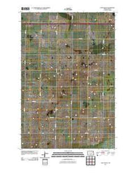 Lake Geneva North Dakota Historical topographic map, 1:24000 scale, 7.5 X 7.5 Minute, Year 2011