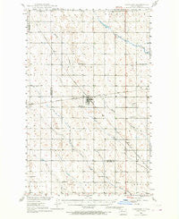 Lansford North Dakota Historical topographic map, 1:62500 scale, 15 X 15 Minute, Year 1948