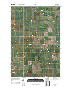 Lefor SW North Dakota Historical topographic map, 1:24000 scale, 7.5 X 7.5 Minute, Year 2011