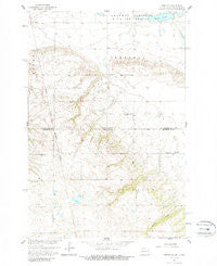 Marlow South Dakota Historical topographic map, 1:24000 scale, 7.5 X 7.5 Minute, Year 1958