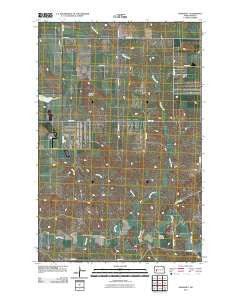 Marshall North Dakota Historical topographic map, 1:24000 scale, 7.5 X 7.5 Minute, Year 2011