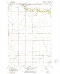 Mayville South North Dakota Historical topographic map, 1:24000 scale, 7.5 X 7.5 Minute, Year 1967