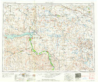 McClusky North Dakota Historical topographic map, 1:250000 scale, 1 X 2 Degree, Year 1958