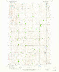 McVille SE North Dakota Historical topographic map, 1:24000 scale, 7.5 X 7.5 Minute, Year 1963