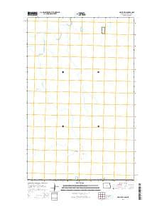 Neche OE N North Dakota Current topographic map, 1:24000 scale, 7.5 X 7.5 Minute, Year 2014