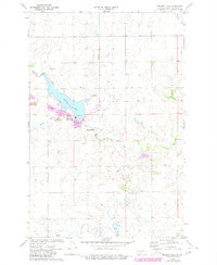 Nelson Lake North Dakota Historical topographic map, 1:24000 scale, 7.5 X 7.5 Minute, Year 1972