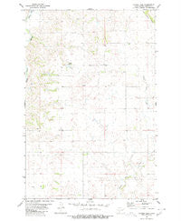 Nygren Dam North Dakota Historical topographic map, 1:24000 scale, 7.5 X 7.5 Minute, Year 1980