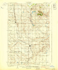 Oberon North Dakota Historical topographic map, 1:62500 scale, 15 X 15 Minute, Year 1931