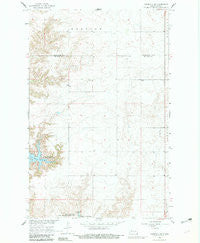 Parshall SW North Dakota Historical topographic map, 1:24000 scale, 7.5 X 7.5 Minute, Year 1967