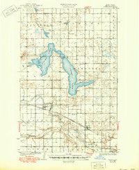 Pekin North Dakota Historical topographic map, 1:62500 scale, 15 X 15 Minute, Year 1930