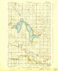 Pekin North Dakota Historical topographic map, 1:62500 scale, 15 X 15 Minute, Year 1930