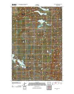 Pelican Lake North Dakota Historical topographic map, 1:24000 scale, 7.5 X 7.5 Minute, Year 2011