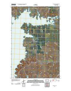 Raub NW North Dakota Historical topographic map, 1:24000 scale, 7.5 X 7.5 Minute, Year 2011