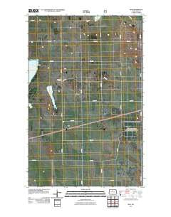 Riga North Dakota Historical topographic map, 1:24000 scale, 7.5 X 7.5 Minute, Year 2011