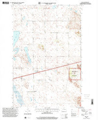 Riga North Dakota Historical topographic map, 1:24000 scale, 7.5 X 7.5 Minute, Year 1997
