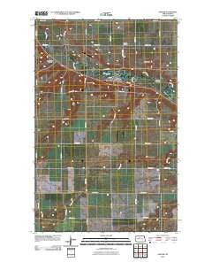 Sawyer North Dakota Historical topographic map, 1:24000 scale, 7.5 X 7.5 Minute, Year 2011