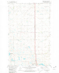 South Prairie North Dakota Historical topographic map, 1:24000 scale, 7.5 X 7.5 Minute, Year 1980