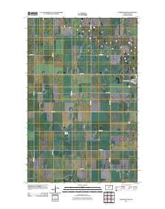 Starkweather North Dakota Historical topographic map, 1:24000 scale, 7.5 X 7.5 Minute, Year 2011