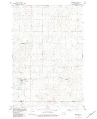 Streeter North Dakota Historical topographic map, 1:24000 scale, 7.5 X 7.5 Minute, Year 1983