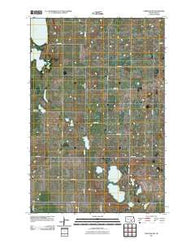 Streeter NW North Dakota Historical topographic map, 1:24000 scale, 7.5 X 7.5 Minute, Year 2011