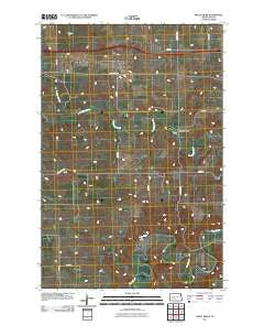 Sweet Briar North Dakota Historical topographic map, 1:24000 scale, 7.5 X 7.5 Minute, Year 2011