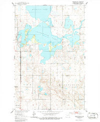 Sweetwater North Dakota Historical topographic map, 1:24000 scale, 7.5 X 7.5 Minute, Year 1951