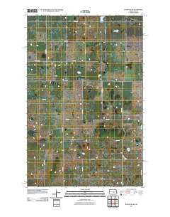 Sykeston SW North Dakota Historical topographic map, 1:24000 scale, 7.5 X 7.5 Minute, Year 2011