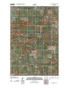 Taylor Butte SE North Dakota Historical topographic map, 1:24000 scale, 7.5 X 7.5 Minute, Year 2011