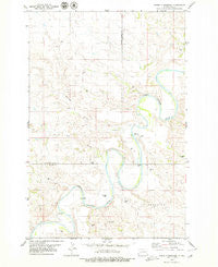 Three V Crossing North Dakota Historical topographic map, 1:24000 scale, 7.5 X 7.5 Minute, Year 1979