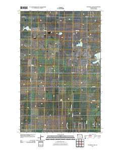 Tom Berg Lake North Dakota Historical topographic map, 1:24000 scale, 7.5 X 7.5 Minute, Year 2011