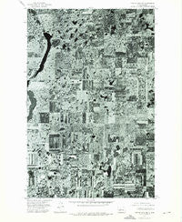 Turtle Lake NE North Dakota Historical topographic map, 1:24000 scale, 7.5 X 7.5 Minute, Year 1974