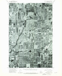 Turtle Lake NW North Dakota Historical topographic map, 1:24000 scale, 7.5 X 7.5 Minute, Year 1974