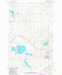 Turtle Lake North Dakota Historical topographic map, 1:24000 scale, 7.5 X 7.5 Minute, Year 1961