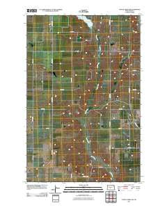 Turtle Creek NW North Dakota Historical topographic map, 1:24000 scale, 7.5 X 7.5 Minute, Year 2011