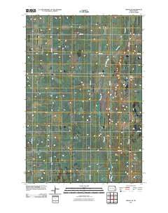 Verona NE North Dakota Historical topographic map, 1:24000 scale, 7.5 X 7.5 Minute, Year 2011