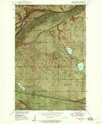 Voltaire North Dakota Historical topographic map, 1:24000 scale, 7.5 X 7.5 Minute, Year 1948