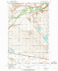 Voltaire North Dakota Historical topographic map, 1:24000 scale, 7.5 X 7.5 Minute, Year 1948